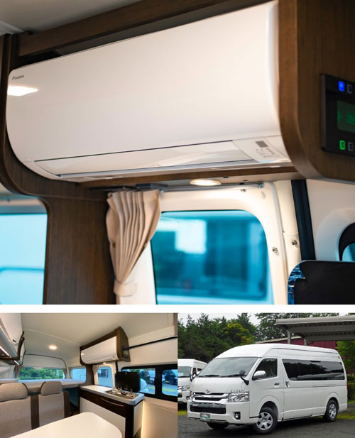 夏を快適に過ごせるキャンピングカーラインナップ お知らせ イベント情報 Rvランド キャンピングカーの楽園